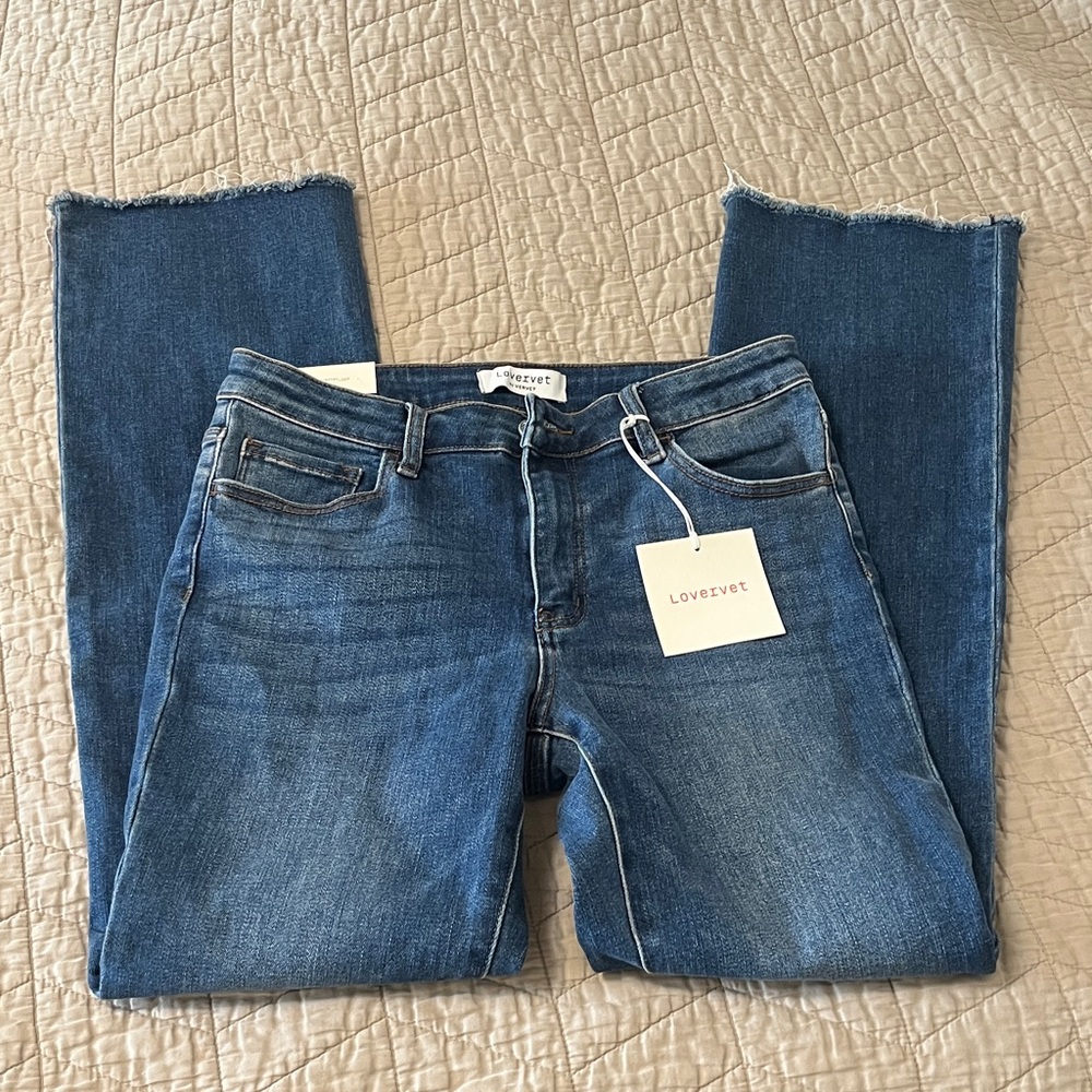 NWT Lovervet by Vervet Mid Rise Bootcut Jeans Size 30/11